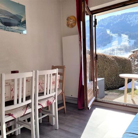 Charmant Studio + Jardin Vue Pistes Et Local Velo Praz-sur-Arly Esterno foto